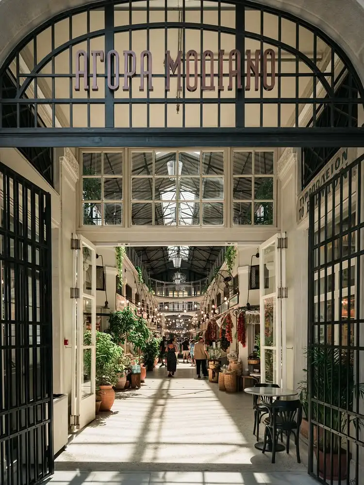 Agora Modiano, market in Thessaloniki