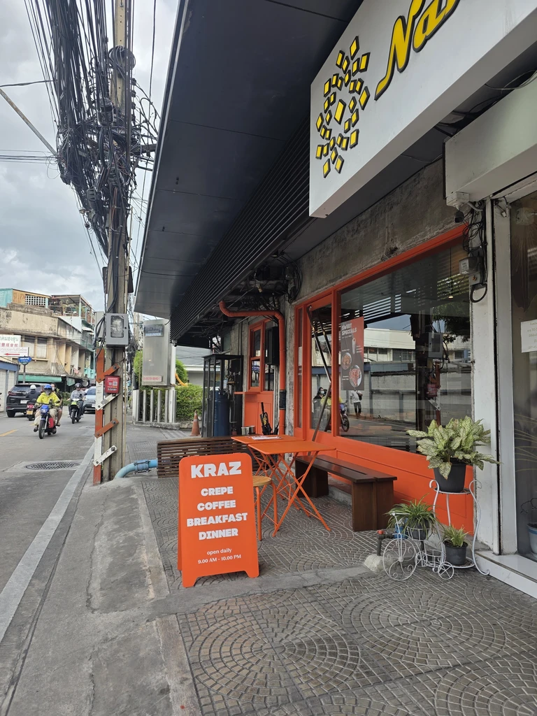 KRAZ Sathorn, restaurant, breakfast restaurant, brunch restaurant, cafe, coffee shop, creperie in Bangkok