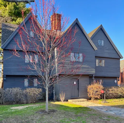 The Witch House at Salem, historical place museum, tourist attraction in Salem