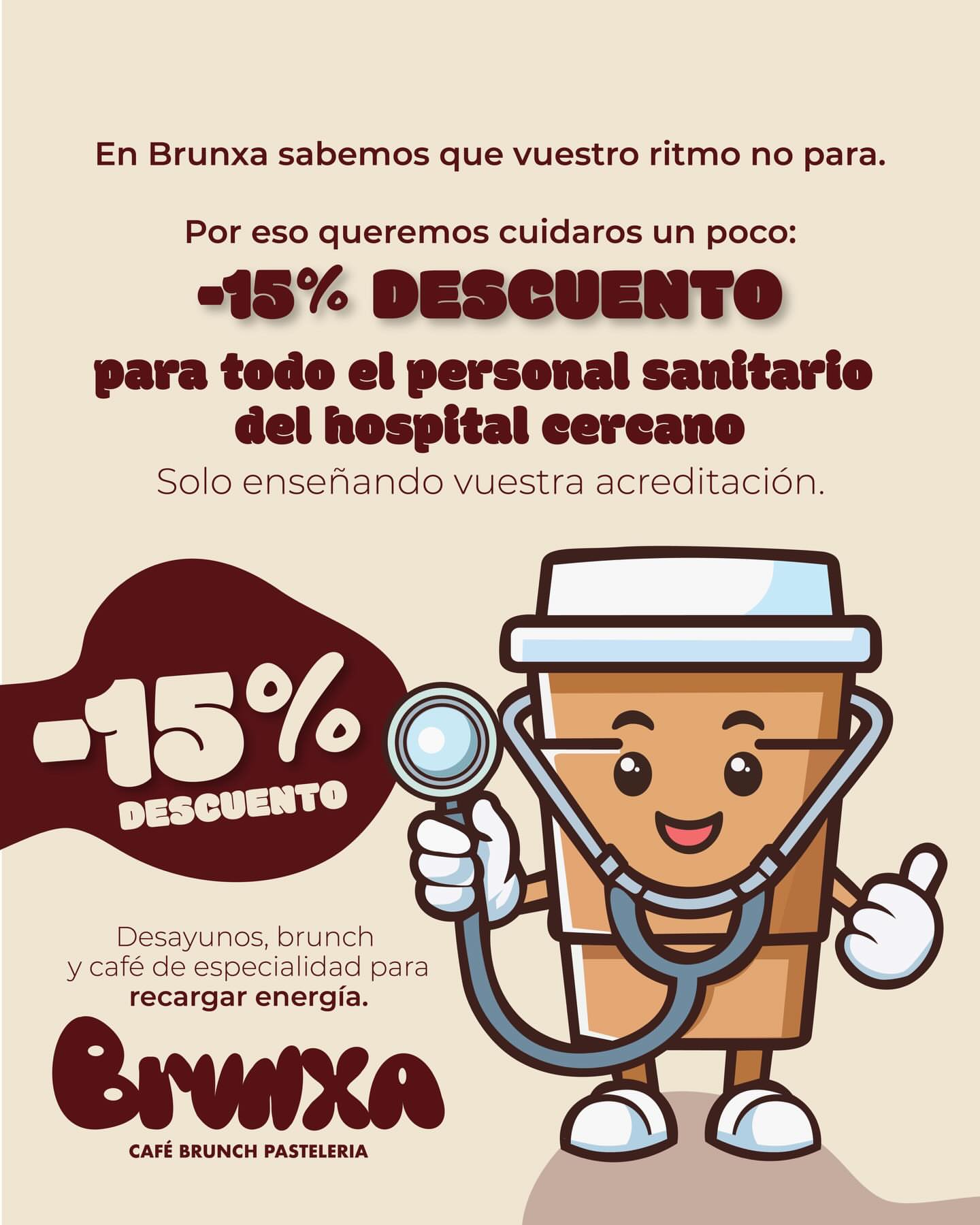 Brunxa, coffee shop in Barcelona