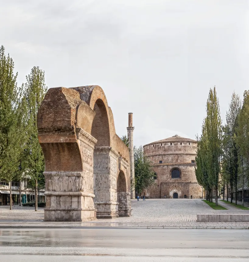Arch of Galerius and Rotunda, restoring the continuity of the historic imperial axis | all images ©Apostolopoulos Tasoulis