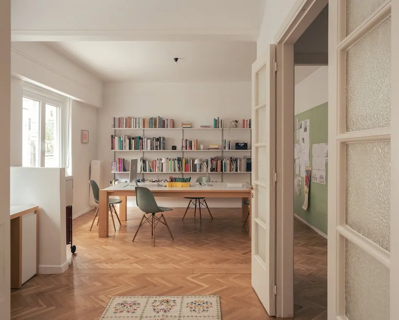 the main office area of Local Local’s Athenian studio | all images ©Lorenzo Zandri