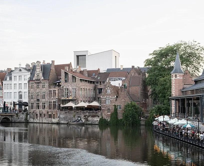 Design Museum Gent, view from the Zuivelbrug | all images ©Michiel De Cleene for Design Museum Gent, unless stated otherwise