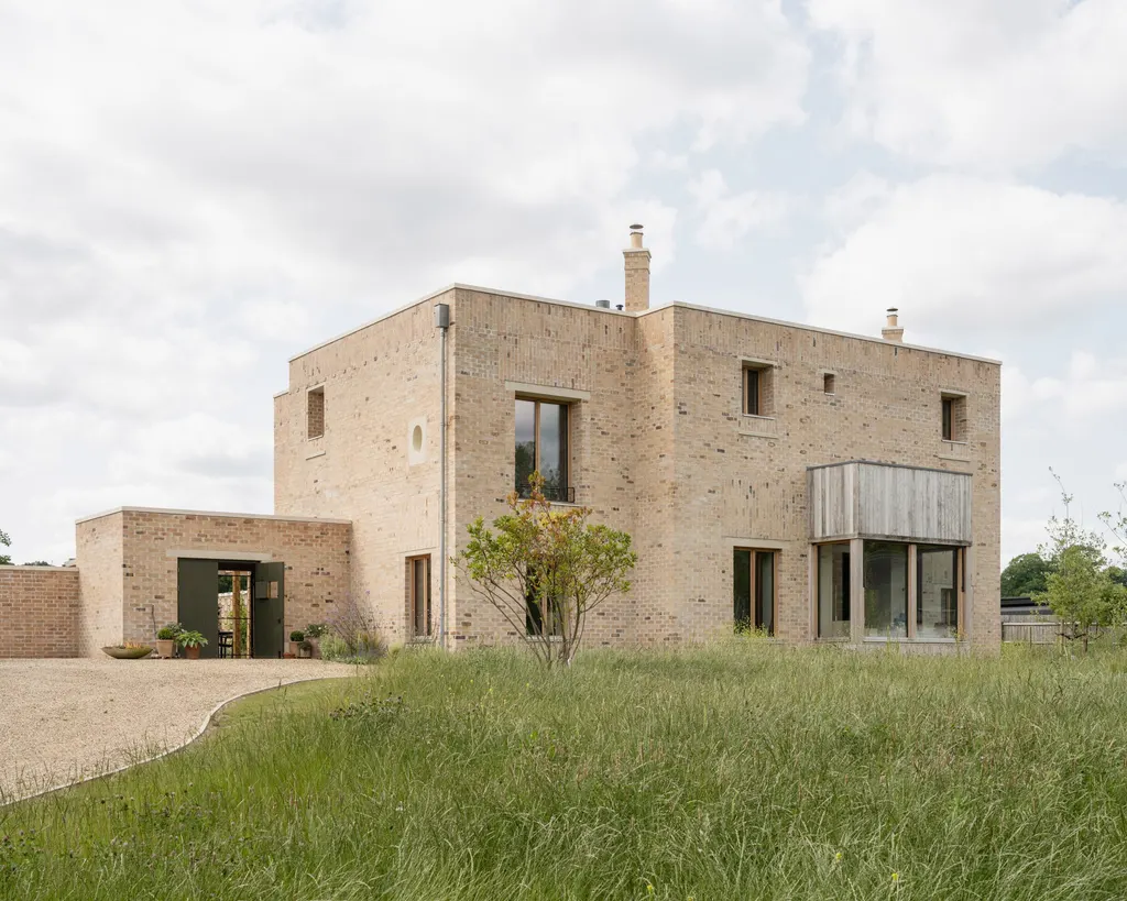 A brick home situated on the edge of Epping Forest by Sergison Bates is among the projects on this year's Stirling Prize shortlist