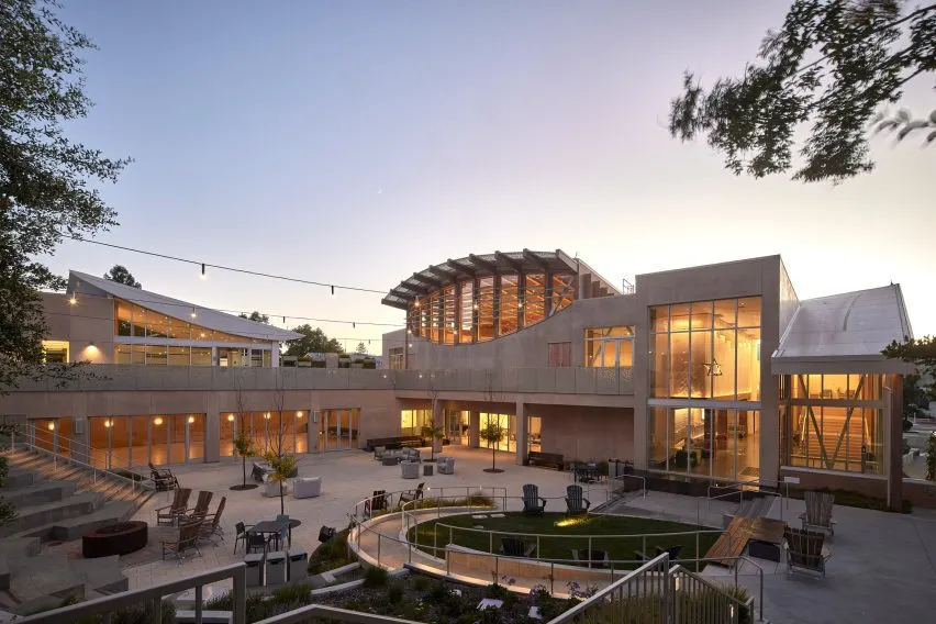 Herman Coliver Locus Architecture has completed a synagogue in California