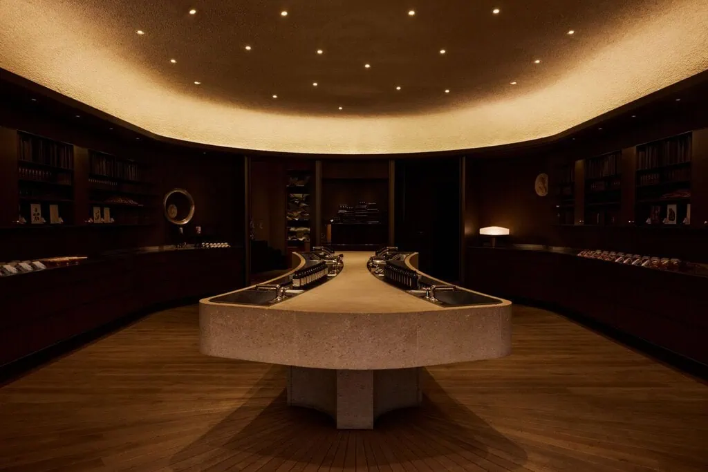 The original pop-up installation, on view at Aesop Regent Street through October 4, draws on the Greek fabulist the brand gets its name from to immerse visitors in a universe suspended between scent, memories, and the magic of storytelling.