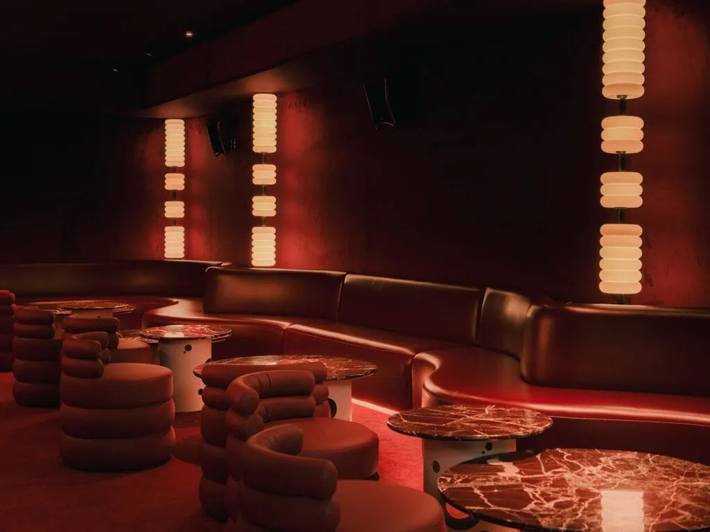 .. and a whole other universe of textures and sensations awaits guests down below.