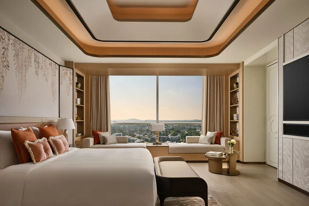 The St Regis Singapore penthouse bedroom