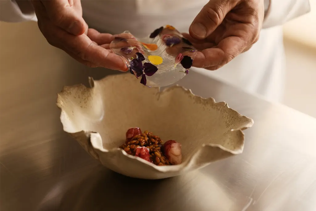Chef Óscar Molina on La Gaia, his restaurant at Ibiza Gran Hotel, photo 2