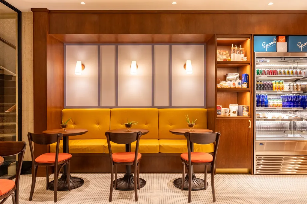 Hotel du Pont adds a pastry café and softer lobby, photo 2
