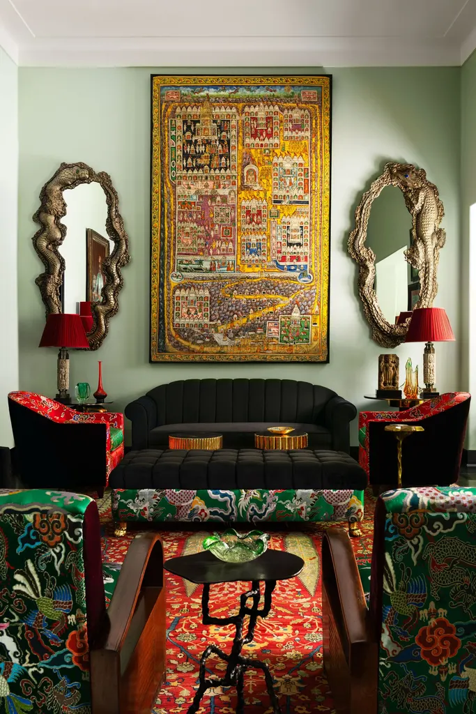 Inside designer Vikram Goyal's Art Deco villa in New Delhi, photo 3