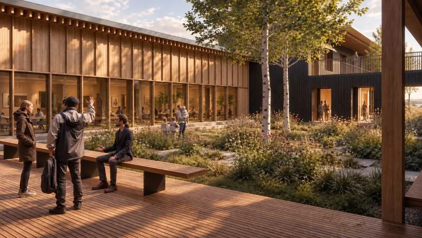 Dvir will contain apartments arranged around a central courtyard