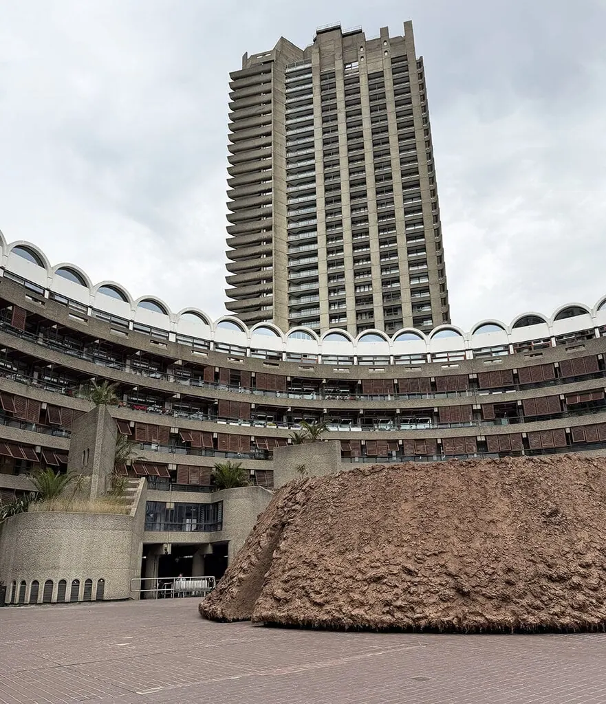 The Barbican Sculpture Court in London; photo by Will Speros