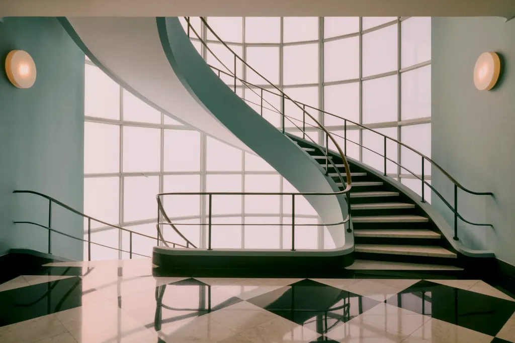 Den Bell office building, Hugo Van Kuyck, post-war
