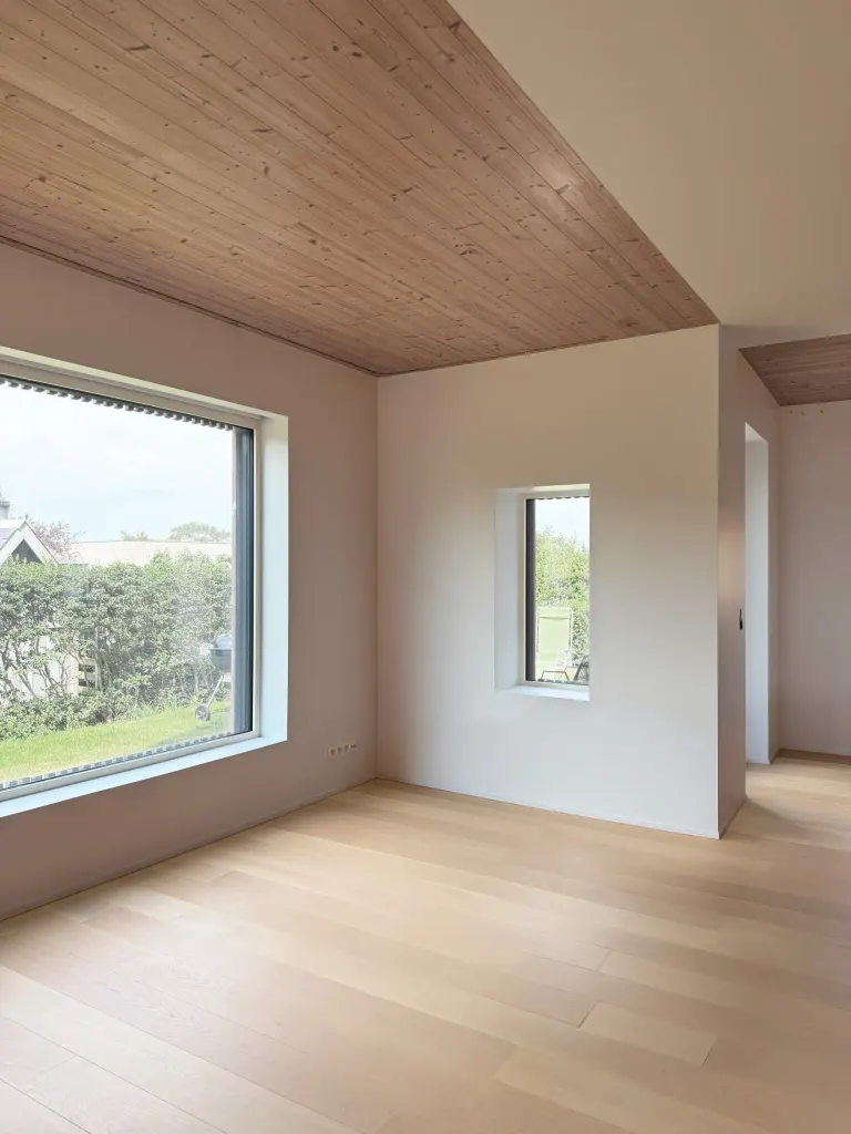 The ground floor living area