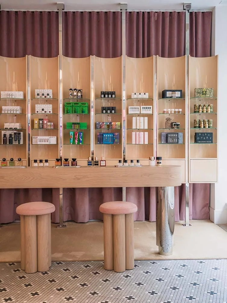 Union Square New York Beauty Shop Designed by Keffer Studio