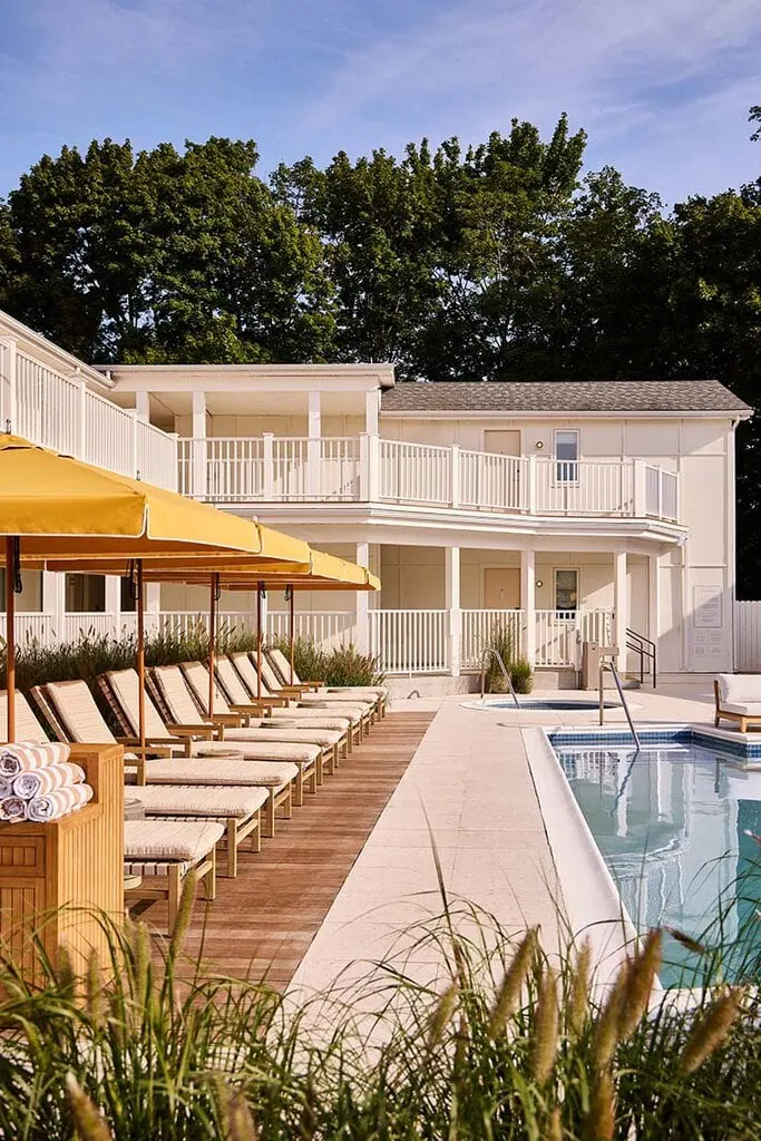 New York North Fork Hotel by Blue Flag and Islyn Studio