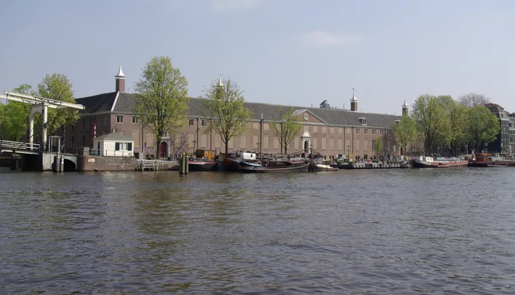 The Amstelhof, home of the H’ART Museum, on the Amstel