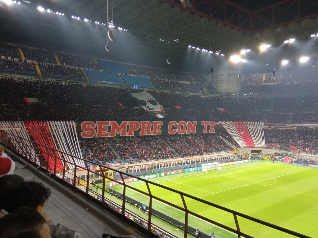 The Curva Sud at San Siro