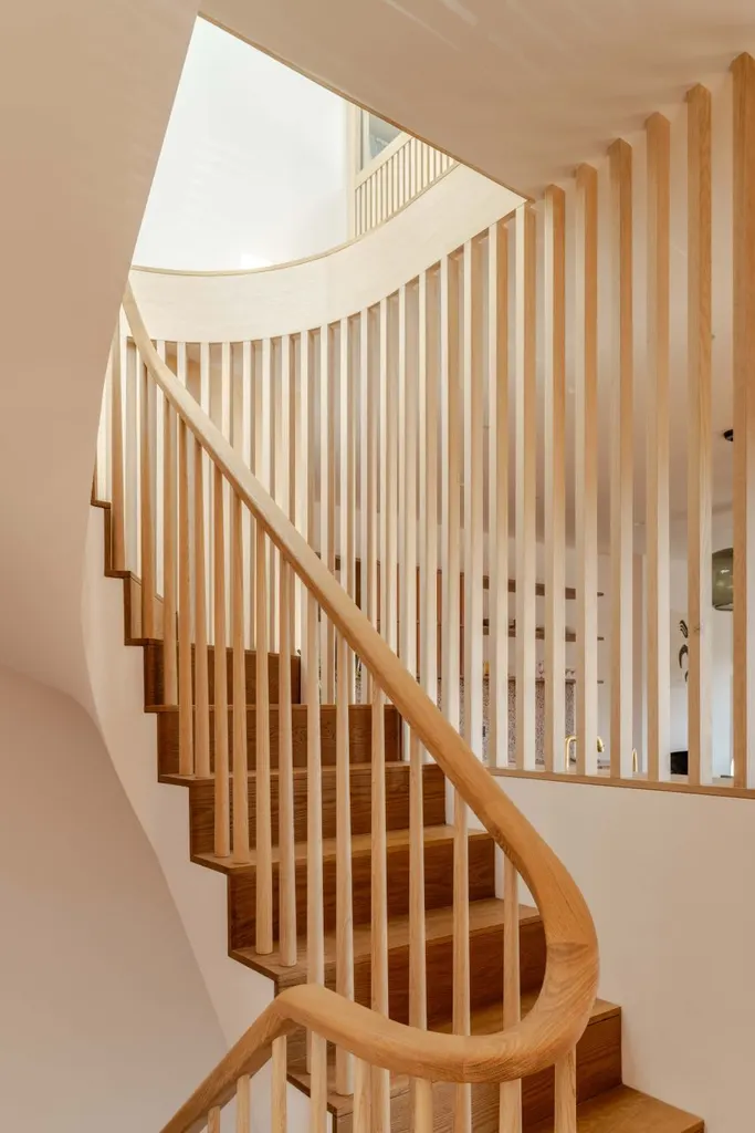 Fieldwork designed the interior around a central staircase