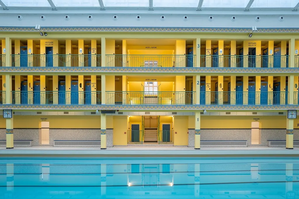 Piscine Pontoise. Photography: Gérard Sanz / Ville de Paris