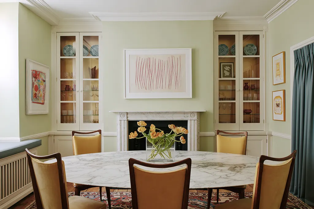 A dining room in Belgravia by Max Dignam. Photography: courtesy of Max Dignam