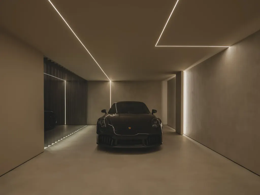 The garage