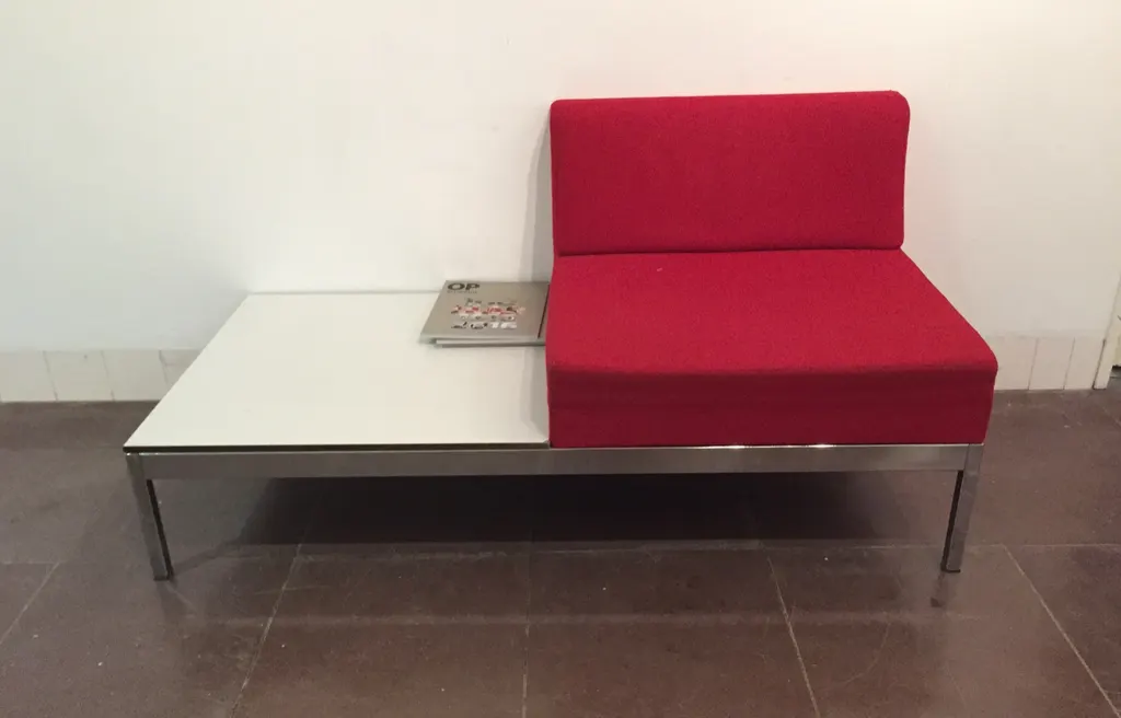 A Kho Liang Ie seat from the Schiphol terminal