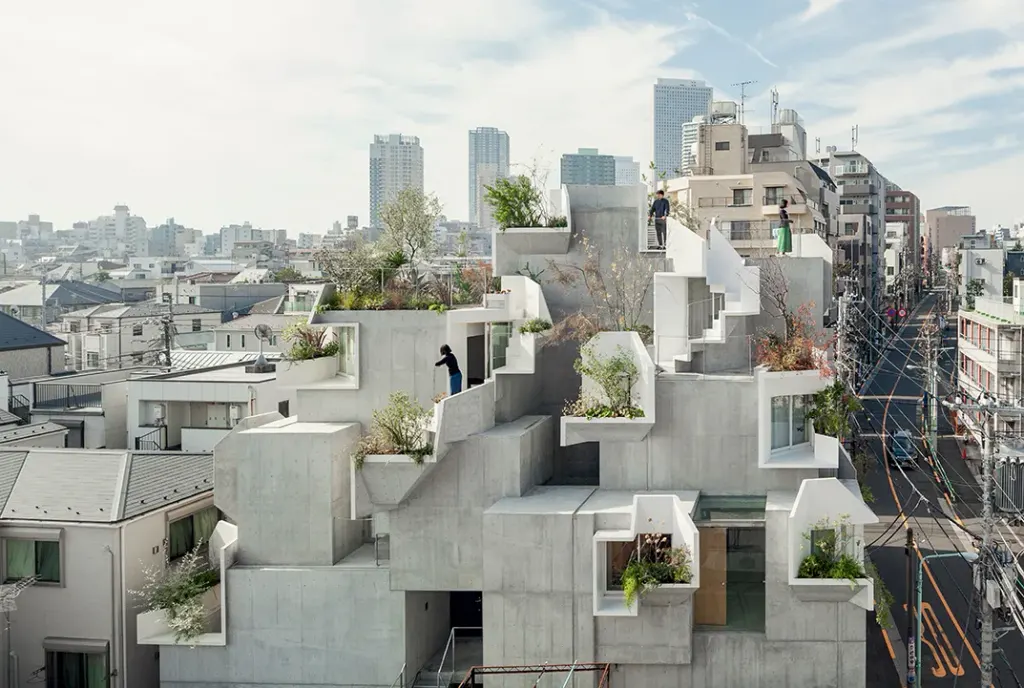 Tree-ness House, Akihisa Hirata Architecture Office, Tokyo, 2017
