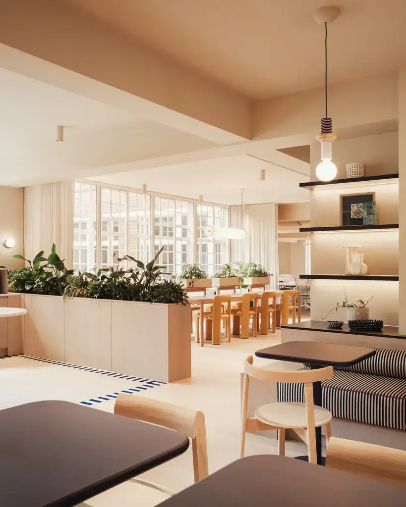 interior of London workspace Elsley House by SODA