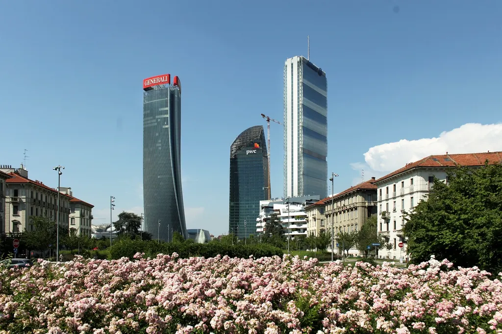 The three towers of CityLife