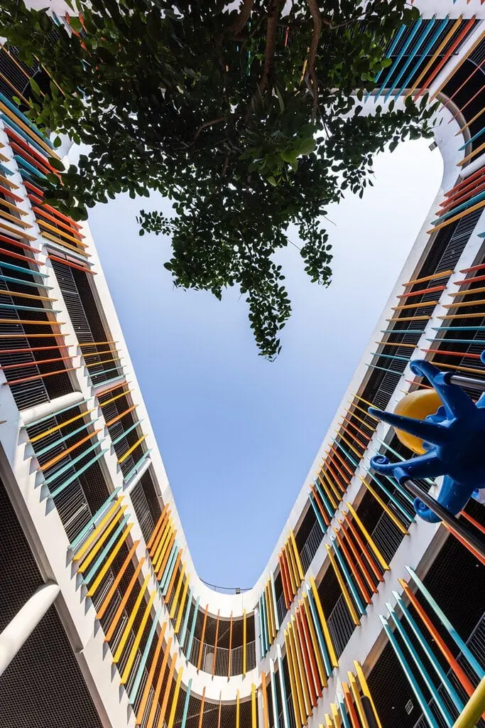 A kindergarten built around its playground in Hanoi, photo 6