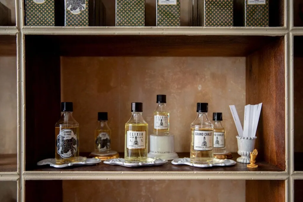 A closer look at the statement perfumes and fragrance bottles of Astier de Villatte, first established in 1996 by Benoît Astier de Villatte and Ivan Pericoli.