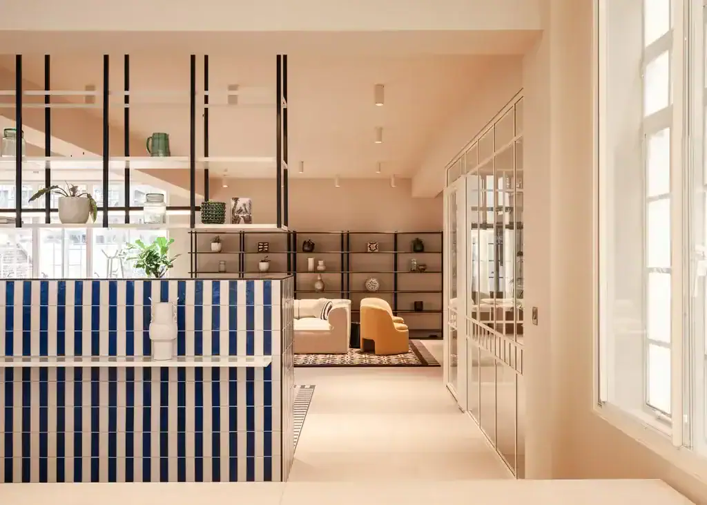 interior of London workspace Elsley House by SODA