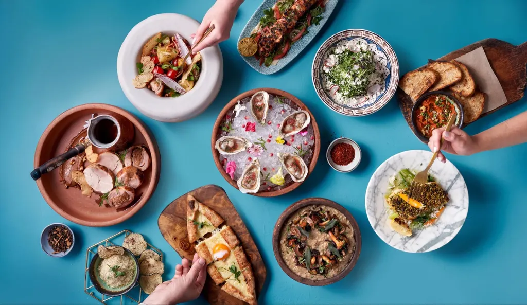 Dishes at Rüya Istanbul