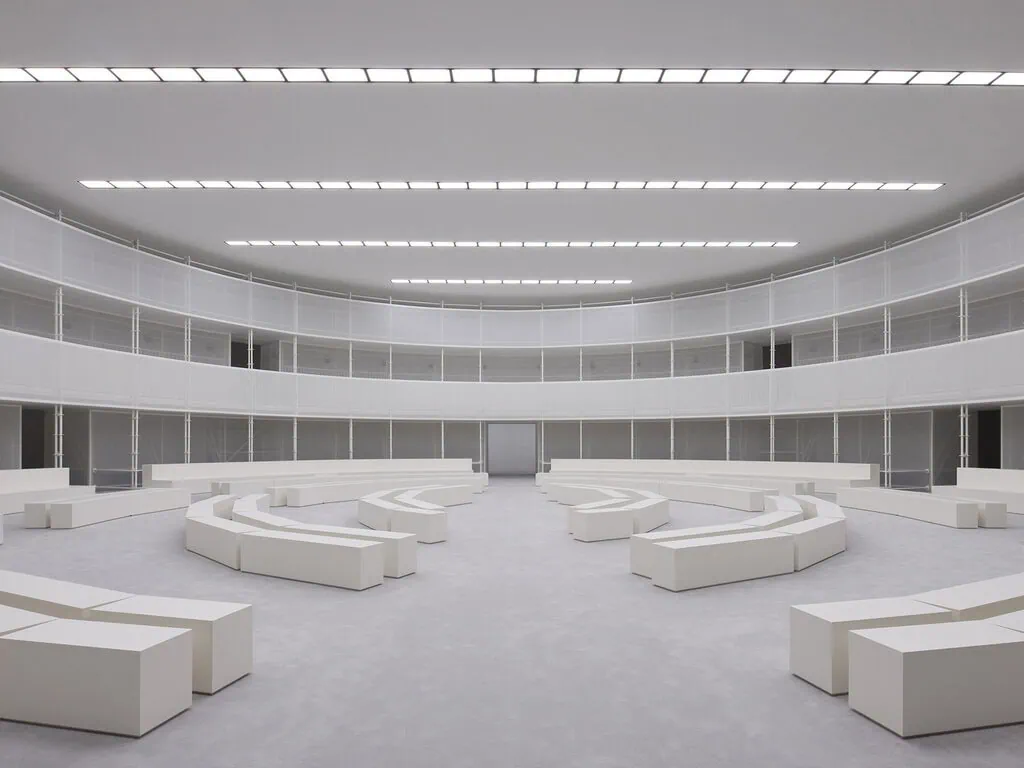 Loewe turns a runway into a room for watching, photo 7