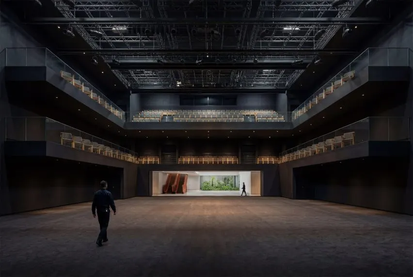 A subterranean theatre will hold cultural events