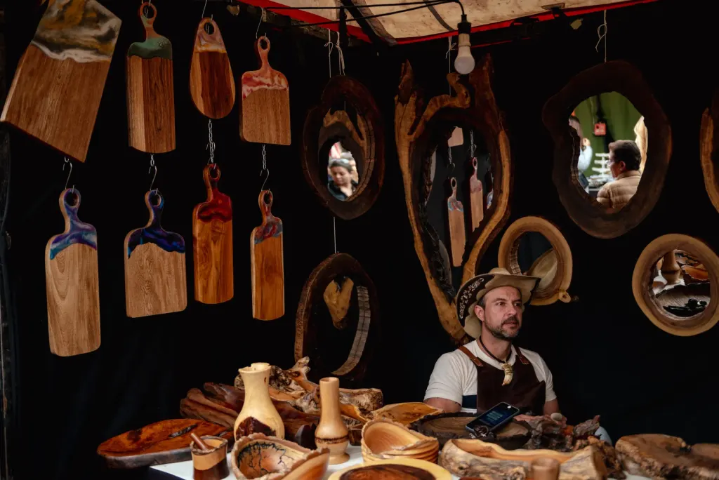 Street and flea markets abound in Bogotá, and Costi's favorite one turns "the neighborhood into one of the city's happiest weekend rituals".