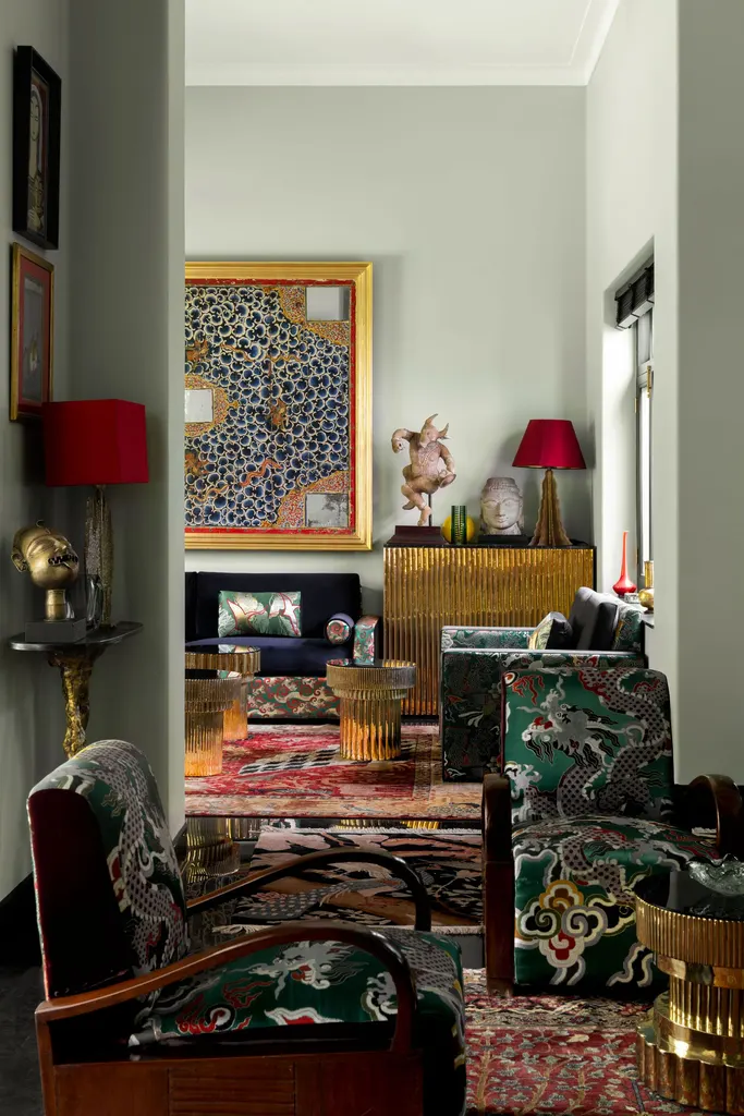 Inside designer Vikram Goyal's Art Deco villa in New Delhi, photo 8