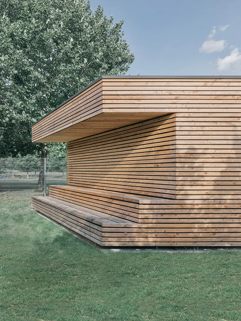 public amenities include an accessible toilet, shower, and bike washing station